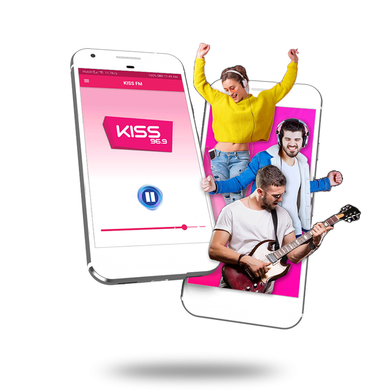KISS FM mobile app